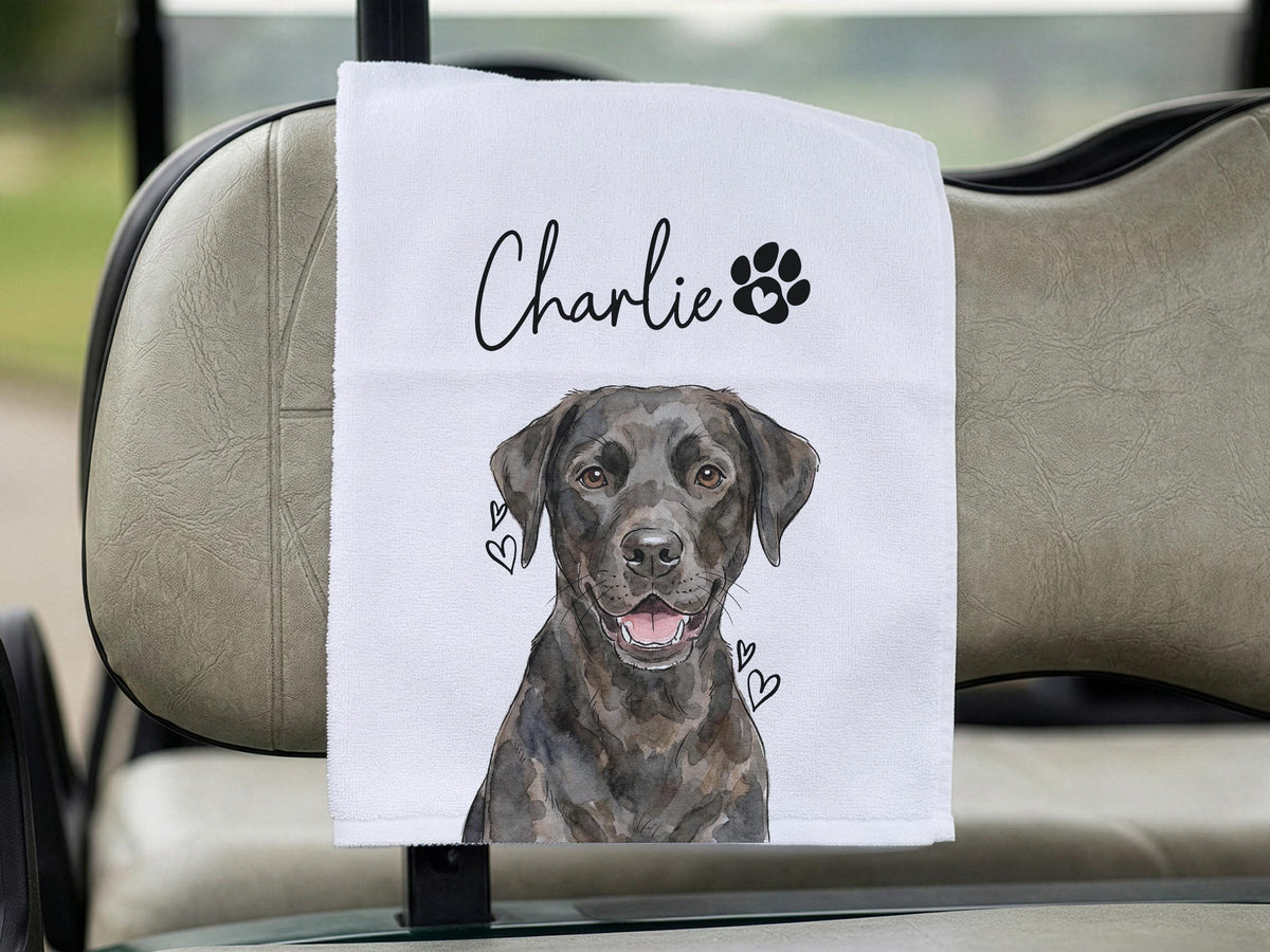 Pet Photo Tea Towel, Personalized Dog Portrait Kitchen Towel, Pet Memorial Gift, Cat Picture Towel, Pet Sympathy Gift, Pet Mom Photo Gifts