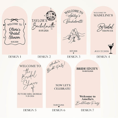 Personalized Welcome to Our Wedding Mirror Sign Decal DIY - Customized Bride and Groom Names - Lettering Elegant Happily Ever After Party Vinyl Sticker Wall Reception Decor