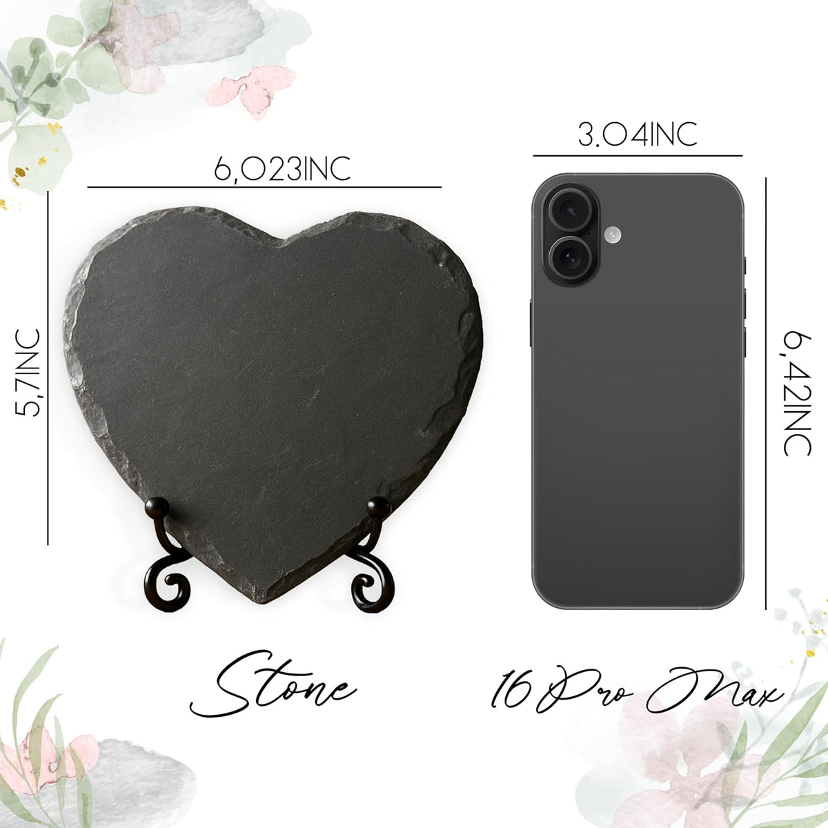 Personalized Grandma's Garden Slate Sign, Custom Birth Month Flower Gift