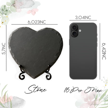 Personalized Grandma's Garden Slate Sign, Custom Birth Month Flower Gift