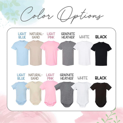 Personalized Mother and Baby Matching Shirt & Bodysuit Set - Custom Our First Mother’s Day 2025 Mommy and Baby Outfit - Customized Mom and Baby Matching T-Shirts in Multiple Colors