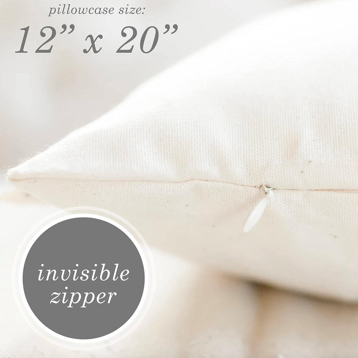 Personalized Zip Code Lumbar Pillow Case, Custom City and State Home Gift