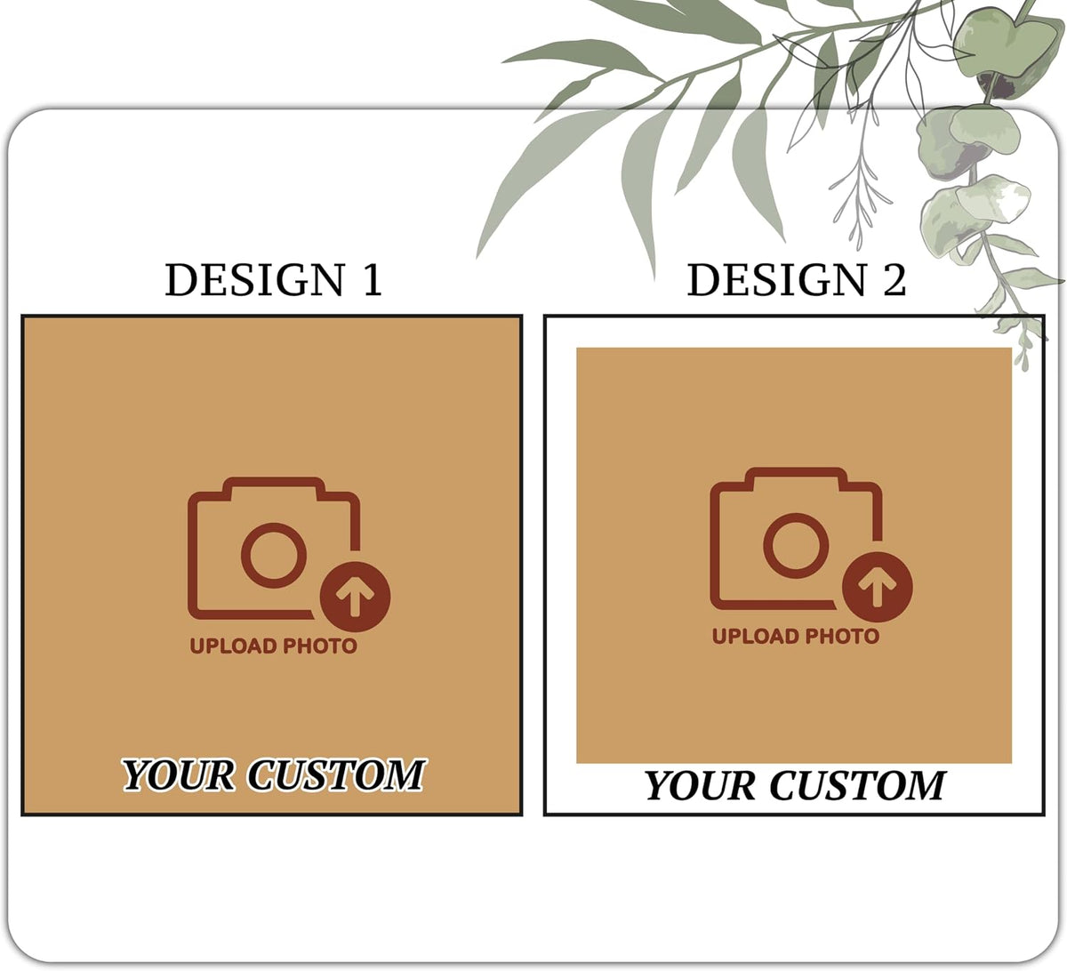 Zexpa Apparel Personalized Photo Gift – Acrylic Photo Block Desktop Frame – Custom Single Photo Display – Christmas, Mother’s Day & Father’s Day Gift for Family, Friends & Office Décor Keepsake