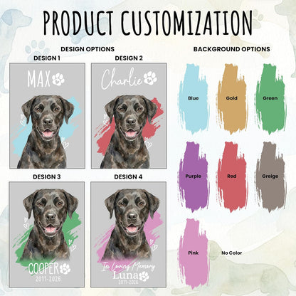 Personalized Pet Photo LED Sign Acrylic, Custom Dog or Cat Portrait Night Light Sign Only, Choose LED Base in Customization, Valentine’s Day Gift for Pet Lovers, Memorial Decor