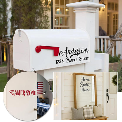Personalized Name Wall Decal for Kids Room or Nursery – Custom Vinyl Sticker for Baby Room Walls, Mirrors, Metal & Hard Surfaces – Cute Custom Name Decor for Baby Shower or Birthday Gift