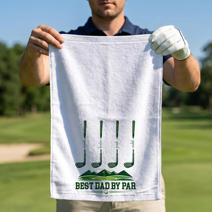 Zexpa Apparel Custom Pet Golf Towel – Personalized Golf Club Towel with Your Dog or Cat Photo & Name – Unique Pet Lover Golf Accessory Gift for Golfers & Pet Owners