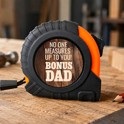 Personalized Photo Tape Measure for Dad, Father's Day Present from Daughter Son Wife Kids