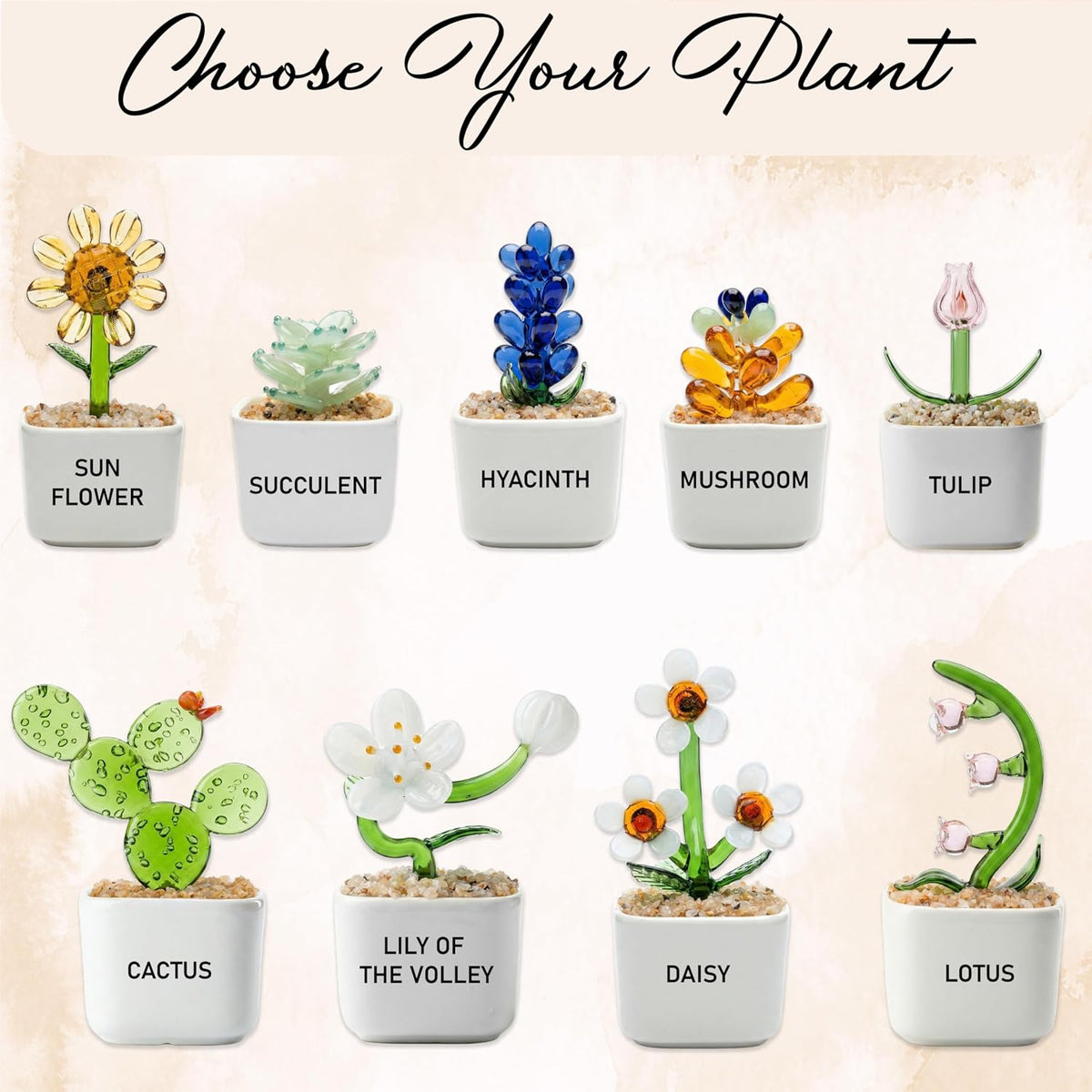 Personalized Grandma Gift - Custom Flower Pot with Names - Ceramic Planter Gift for Mom, Grandma's Garden for Grandma