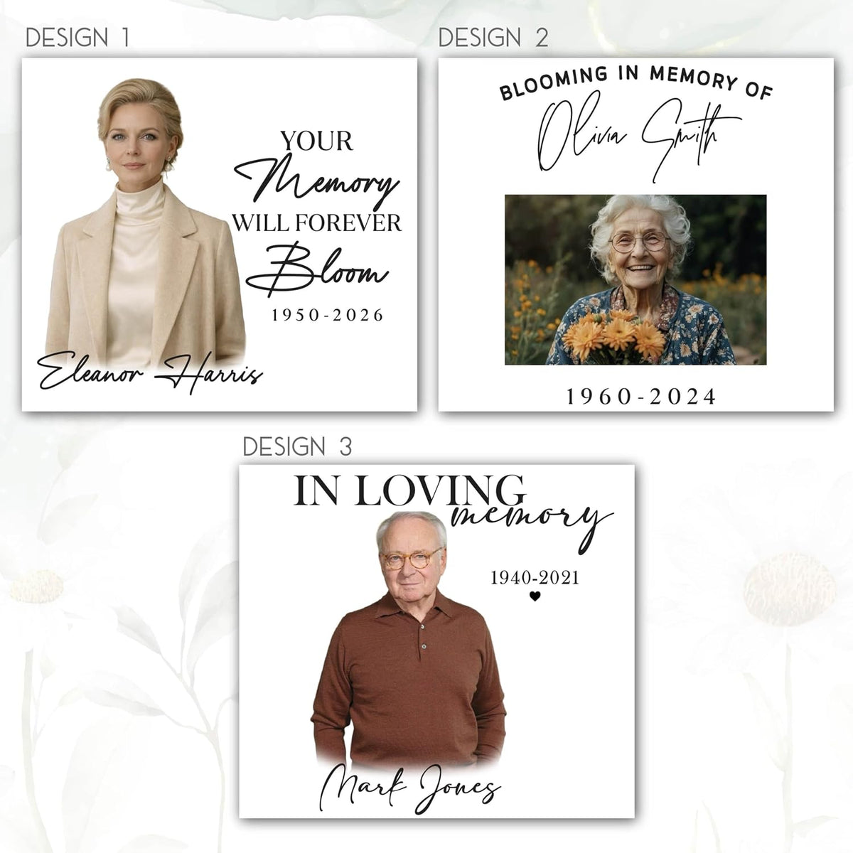 Zexpa Apparel Personalized Flower Pot for Grandma, Mom or Nana, Custom Birth Month Flower Planter with Names, Unique, Mother’s Day, Birthday or Holiday Present, Ceramic Pot