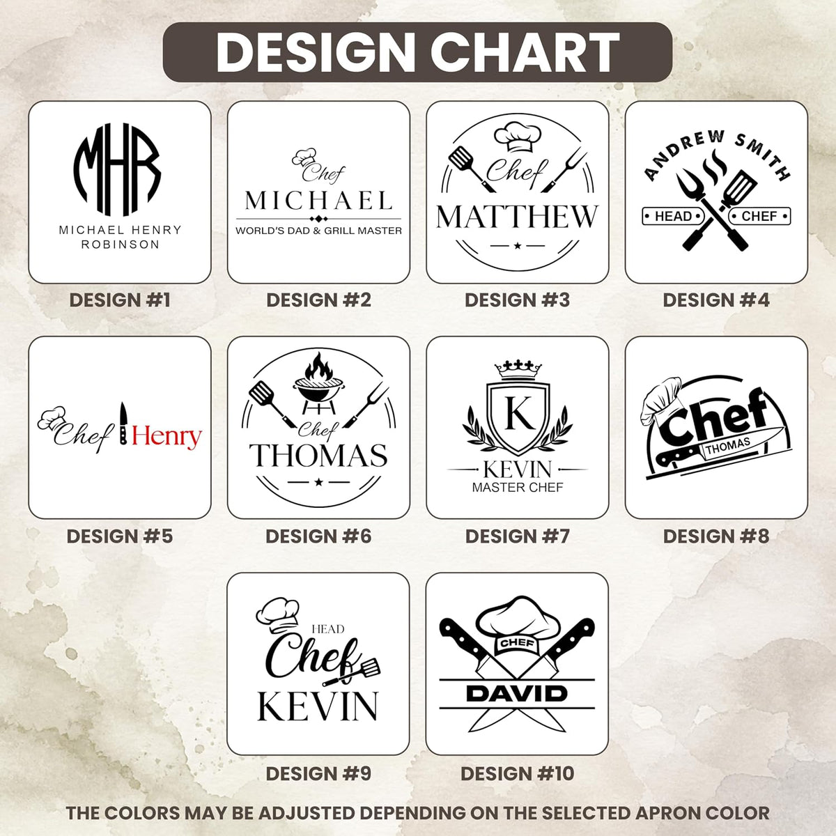 Zexpa Apparel Personalized Bakery Apron for Women with Custom Name and Logo Design, Adjustable Baking Apron