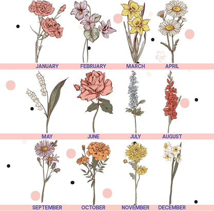 Zexpa Apparel Customized Mothers Day Lumbar Pillow Cover Personalized Grandma's Garden Flowers