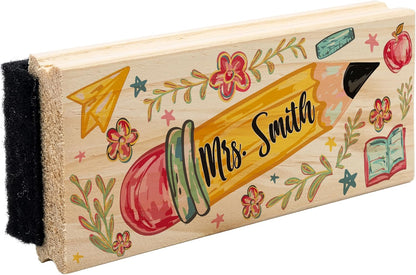 Custom Teacher Appreciation Gifts for Whiteboard - Personalized Thank You Eraser from Students