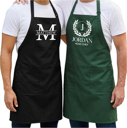 Zexpa Apparel Personalized Bakery Apron for Women with Custom Name and Logo Design, Adjustable Baking Apron