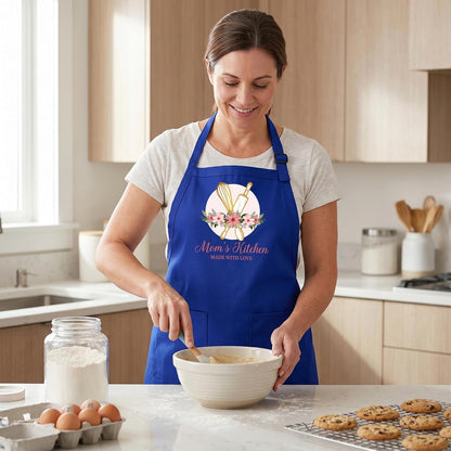 Zexpa Apparel Personalized Bakery Apron for Women with Custom Name and Logo Design, Adjustable Baking Apron