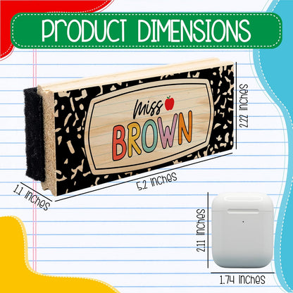 Custom Teacher Appreciation Gifts for Whiteboard - Personalized Thank You Eraser from Students