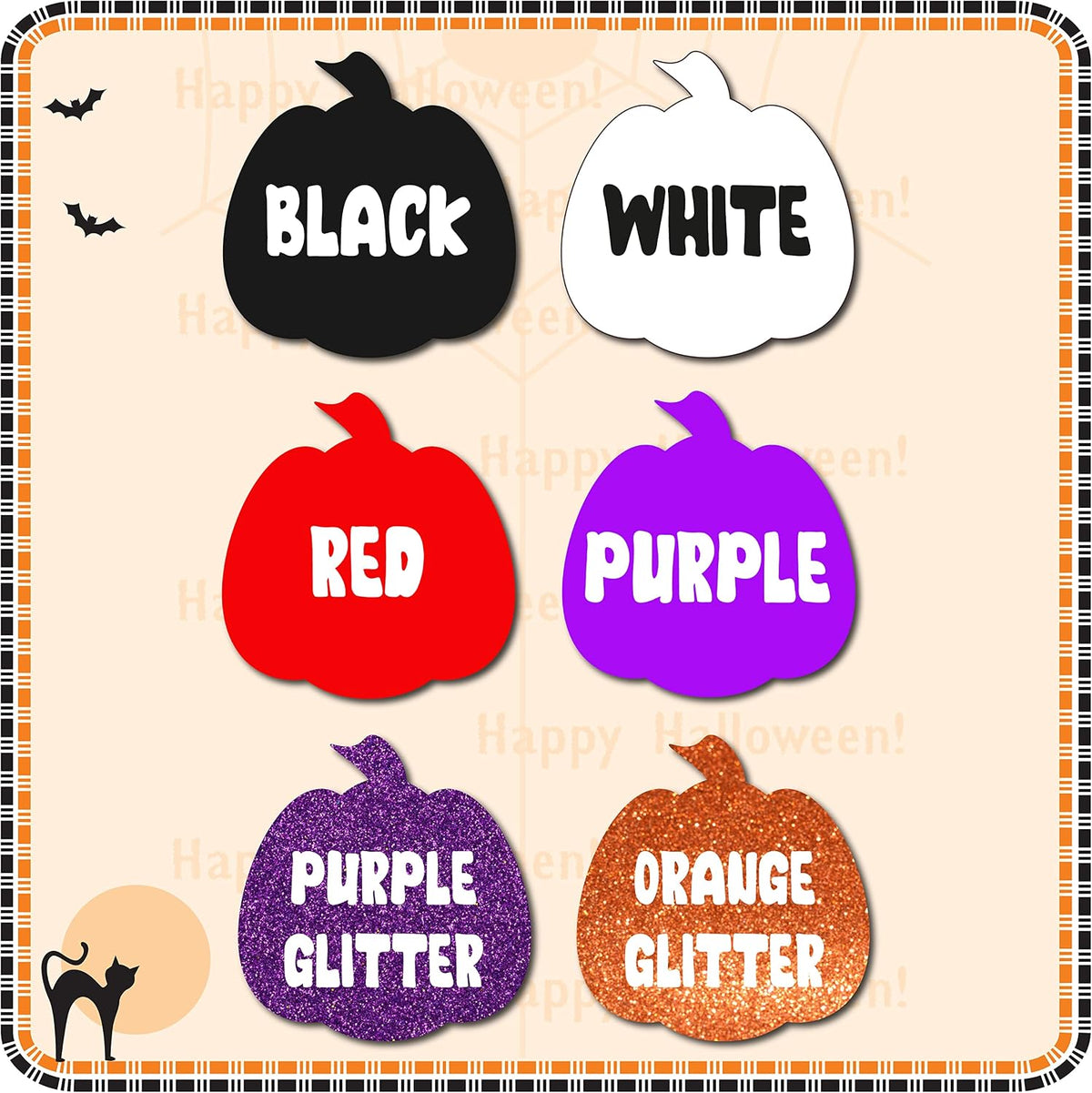 Personalized Name Halloween Canvas Tote Bags - Custom Trick or Treat Bag with - Gift Bag for Halloween Parties & Everyday Use