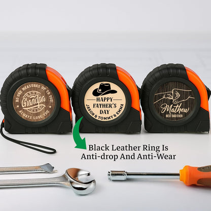 Personalized Photo Tape Measure for Dad, Father's Day Present from Daughter Son Wife Kids