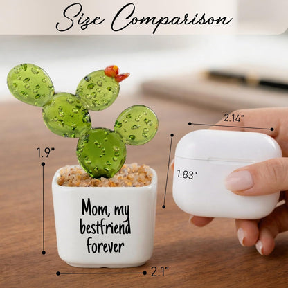 Personalized Grandma Gift - Custom Flower Pot with Names - Ceramic Planter Gift for Mom, Grandma's Garden for Grandma