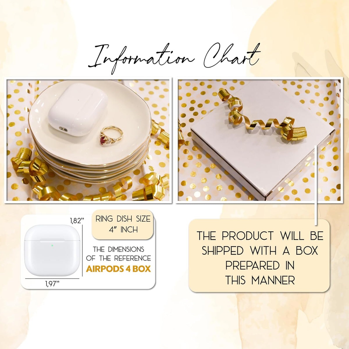 Zexpa Apparel Personalized Ring Dish Jewelry Tray Custom Name Trinket Dish for Women Engagement Bride Wedding Gift Ring Holder Dish Jewelry Organizer Gift for Wife Girlfriend Sister