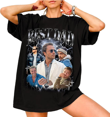 Customize Bootleg Rap Tee with Face & Text - Funny T-Shirt Gift for Boyfriend & Girlfriend