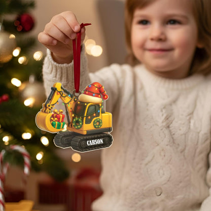 Christmas Name & Initial – Custom Ornament, Stocking & Santa Sack Options – Personalized Holiday Decor & Gift Bags