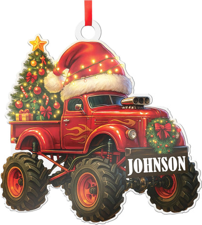 Christmas Name & Initial – Custom Ornament, Stocking & Santa Sack Options – Personalized Holiday Decor & Gift Bags