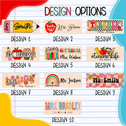 Custom Teacher Appreciation Gifts for Whiteboard - Personalized Thank You Eraser from Students