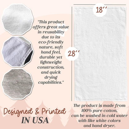 Zexpa Apparel Custom Pet Golf Towel – Personalized Golf Club Towel with Your Dog or Cat Photo & Name – Unique Pet Lover Golf Accessory Gift for Golfers & Pet Owners