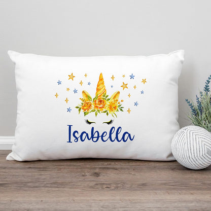 Personalized Baby Pillowcase with Name, Custom Toddler Nursery Bedding