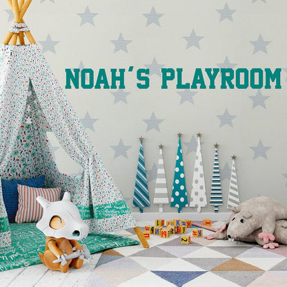 Personalized Name Wall Vinyl Decal, Custom Wall Art for Nursery and Bedroom