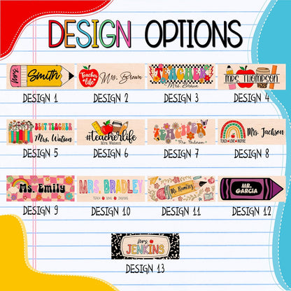Custom Teacher Appreciation Gifts for Whiteboard - Personalized Thank You Eraser from Students