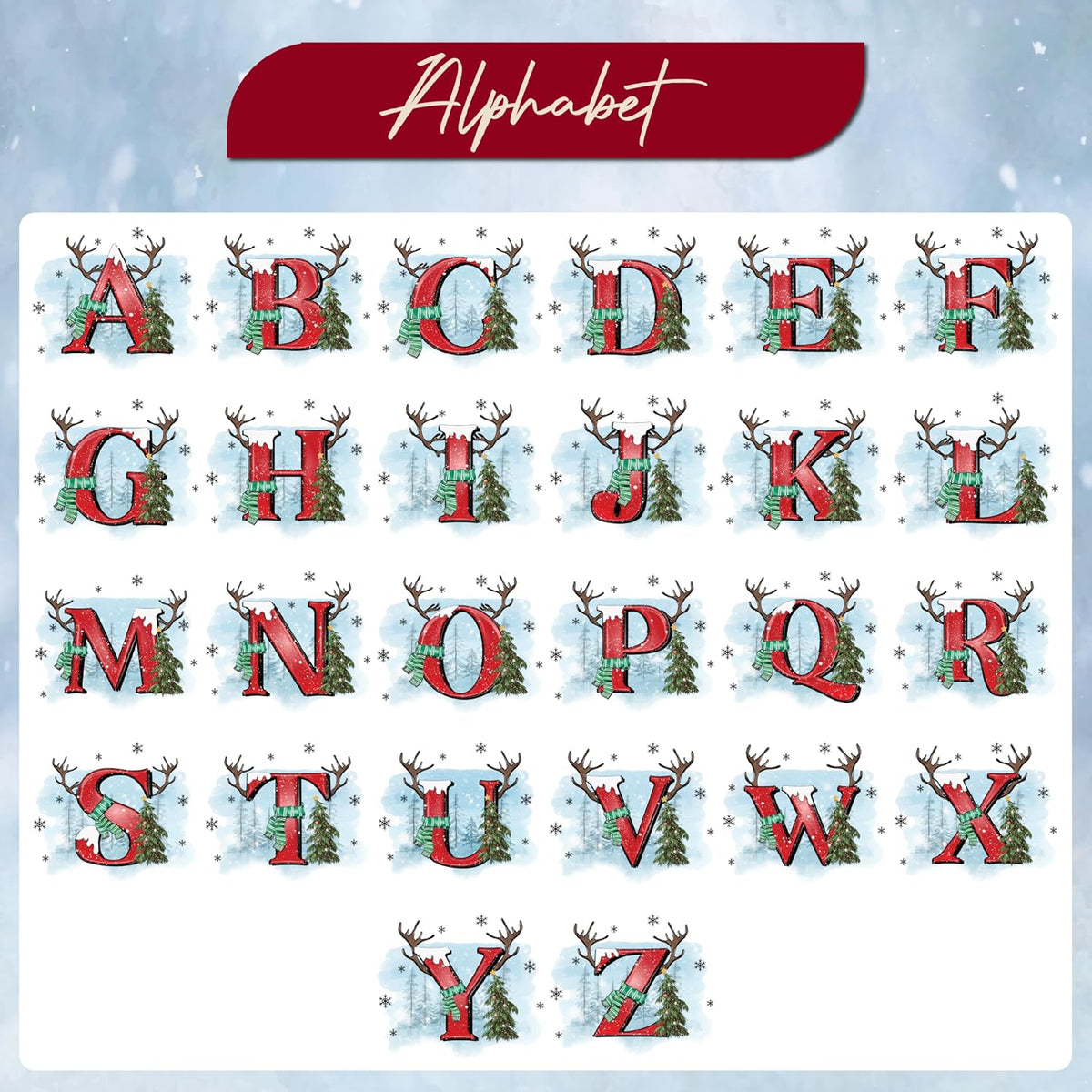 Zexpa Apparel Personalized White Christmas Stocking with Name & Initial - Custom Holiday Stockings for Unique Christmas Decoration - Delivery Gift Idea for Family, Friends, Mom, Dad & Loved Ones