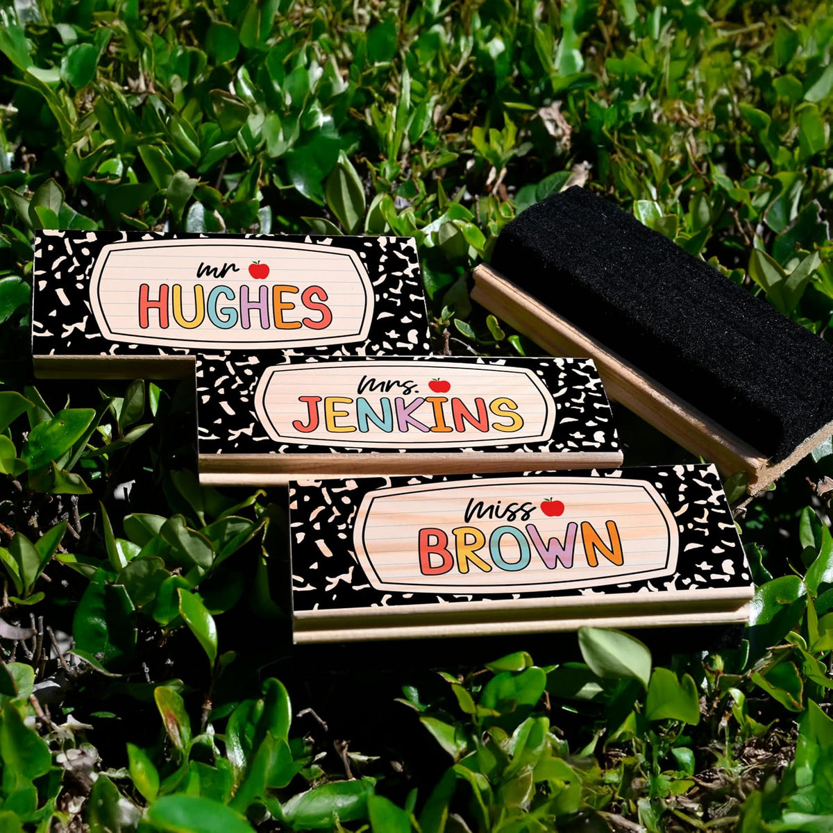Custom Teacher Appreciation Gifts for Whiteboard - Personalized Thank You Eraser from Students