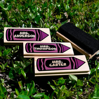 Custom Teacher Appreciation Gifts for Whiteboard - Personalized Thank You Eraser from Students