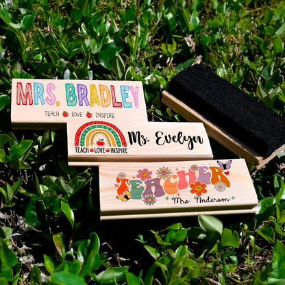 Custom Teacher Appreciation Gifts for Whiteboard - Personalized Thank You Eraser from Students