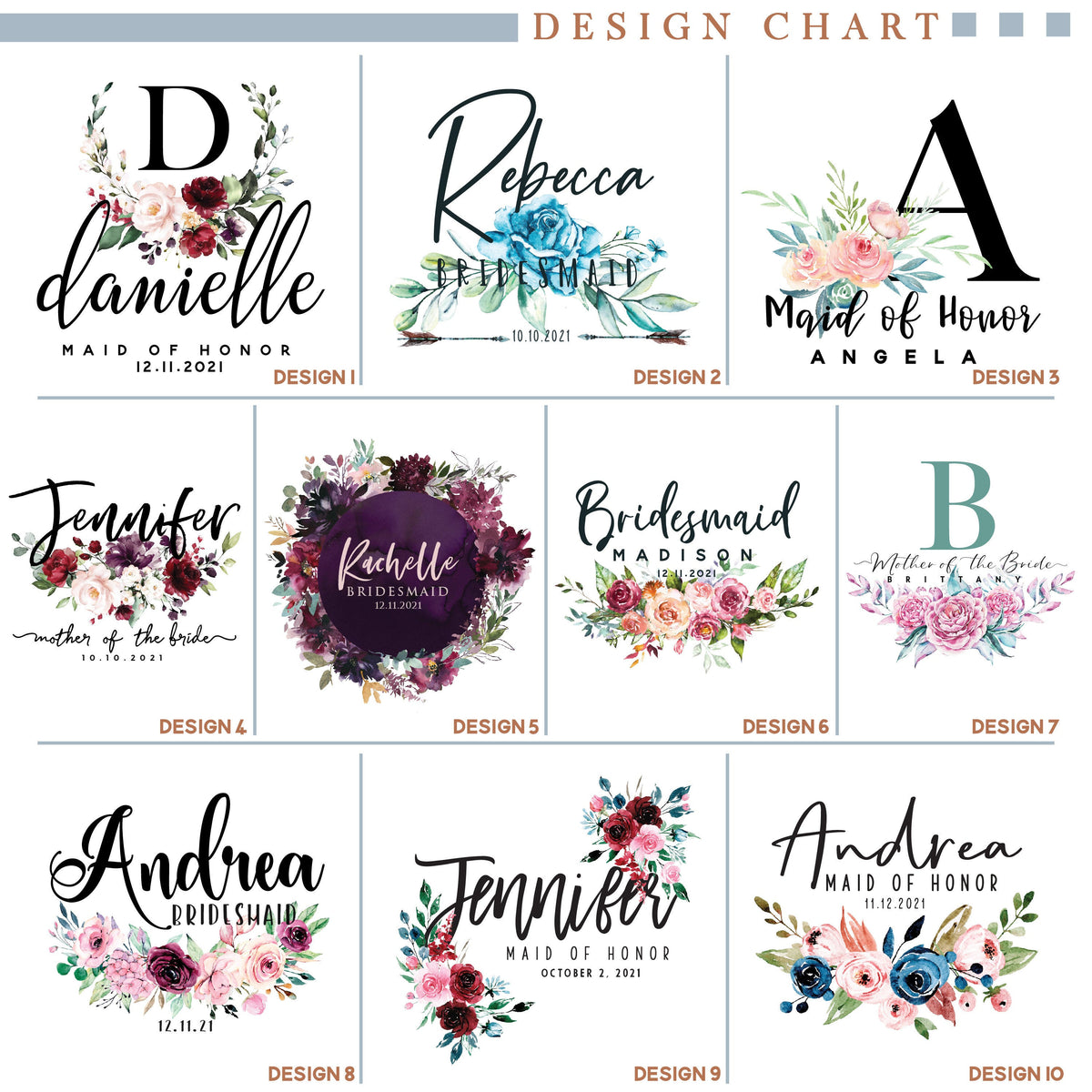 Personalized Tote Bag for Bachelorette Party Customized Bridesmaid Gift Bags Bride Maid of Honor Mother of the Bride Bridal Party Totes