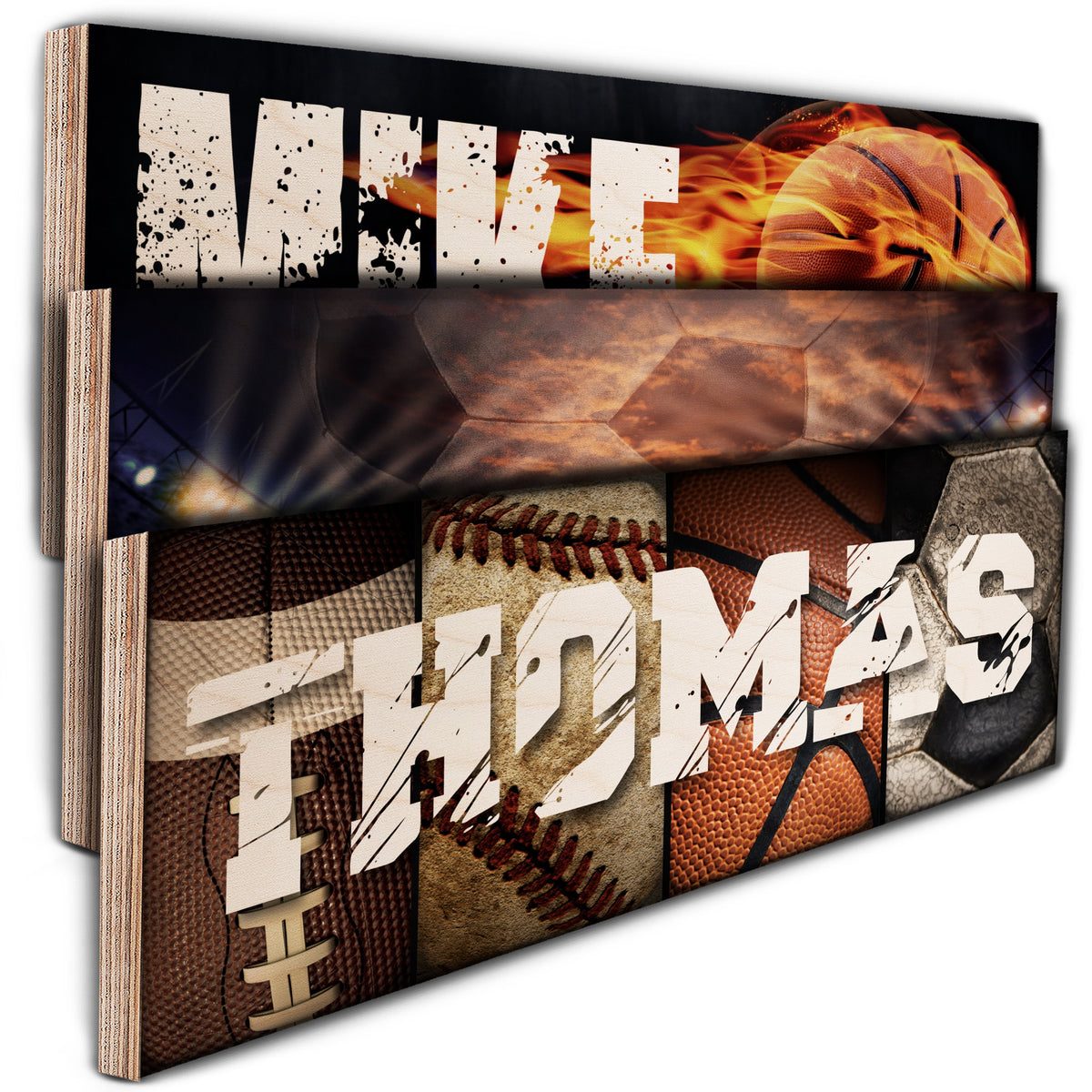 Personalized Sport Wood Sign, Custom Baseball Name Sign, Sport Team Gifts for Boys, Sports Room Decor, Custom Name Sports Sign for Kids Room