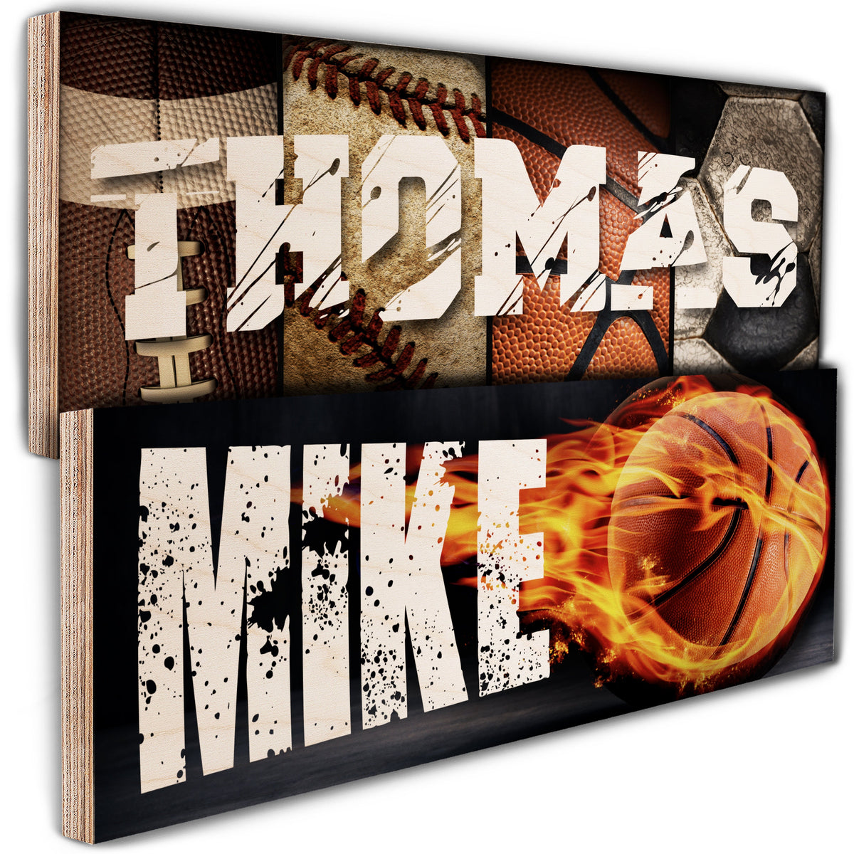 Personalized Sport Wood Sign, Custom Baseball Name Sign, Sport Team Gifts for Boys, Sports Room Decor, Custom Name Sports Sign for Kids Room