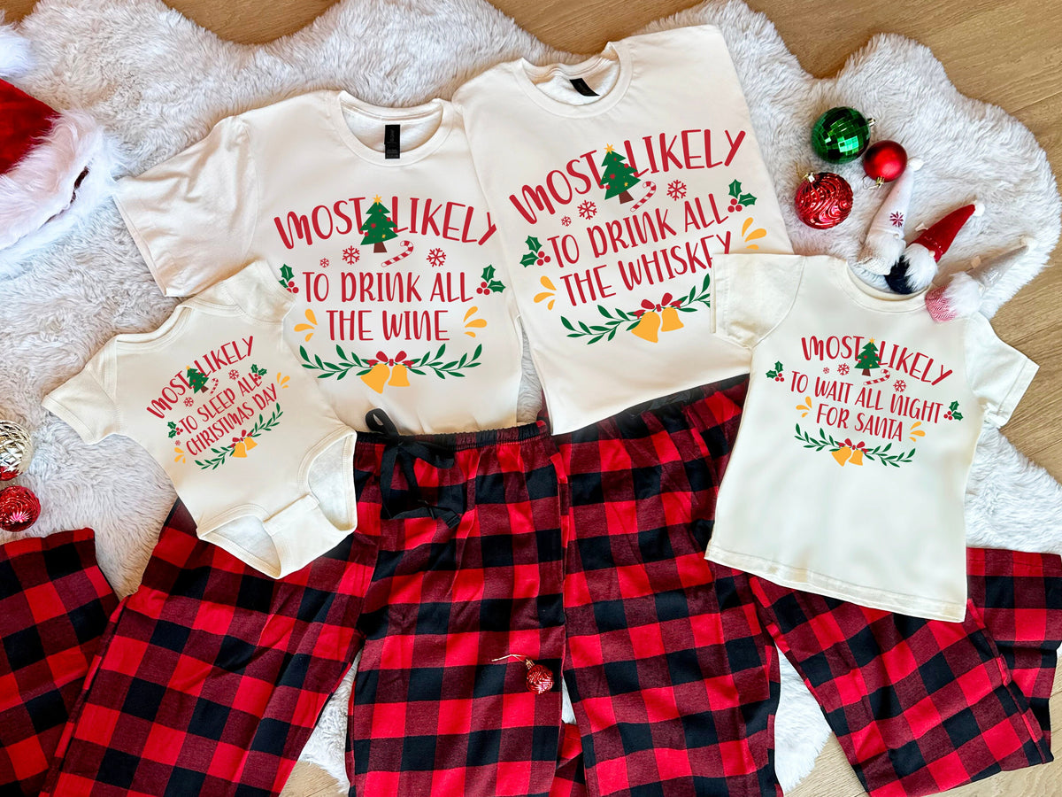 Christmas Group Tee, Family Christmas Shirts, Custom Party Shirt, Staff Matching Tee, Women Clothing, Holiday Family Reunion Shirt