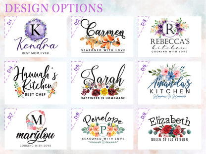 Personalized Apron for Women Gifts, Custom Family Apron Cooking Gift for Mothers Gifts, Customized Aprons for Kitchen Gifts for Mom Gifts