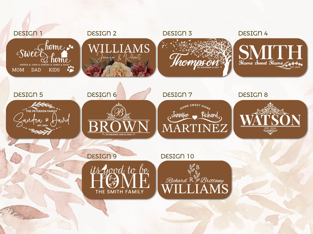 Family Housewarming Gift, First Home Gift, Personalized Key Holder for Wall, New Home Gift, Custom Key Hanger, Realtor Closing Gift Newlywed