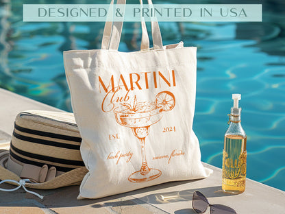 Bridesmaid Bag, Custom Bachelorette Bag for Bridesmaid, Beach Tote Bag for Girls Trip, Gifts for Bridesmaid Unique Bridesmaid Gift Idea