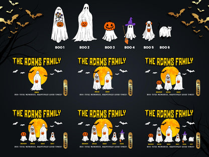 Personalized Halloween Candy Bowl: Custom Family Names & Spooky Icons