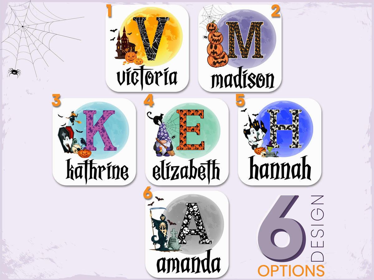 Personalized Halloween Tote Bag: Custom Trick or Treat Bag for Kids