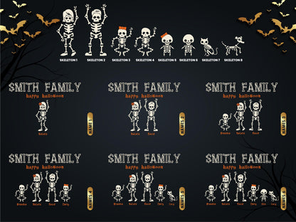 Personalized Halloween Candy Bowl: Custom Family Names & Spooky Icons