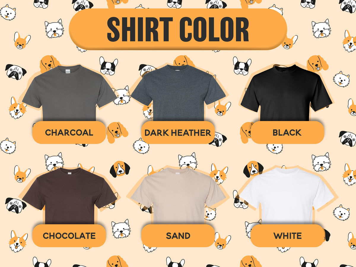 Custom Dog Gift - Comfort Colors Dog Lover, Cat Shirt, Gift for Dog Dad, Personalized Gift for Pet Lover, Retro Dog Shirt