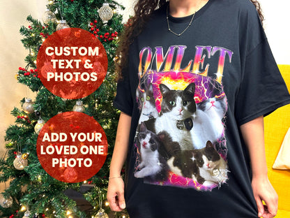Custom Dog Gift - Comfort Colors Dog Lover, Cat Shirt, Gift for Dog Dad, Personalized Gift for Pet Lover, Retro Dog Shirt