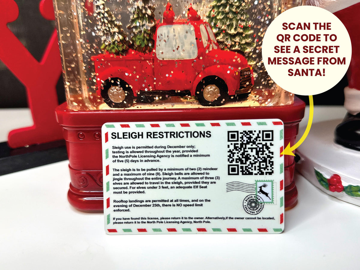Santa Claus Driver’s License, Lost Drivers License, Christmas Decorations, Christmas Gift For Kids, Secret Santa gift, Santa ID, Fun Gift