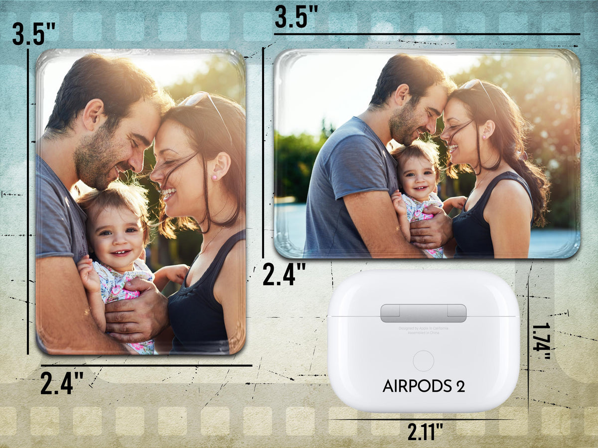 Custom Photo Car Visor Clip, Sun Visor Clip, Personalized Photo Car Decoration, Unique Car Gift for Dad Mom, Father's Day Gifts for Him