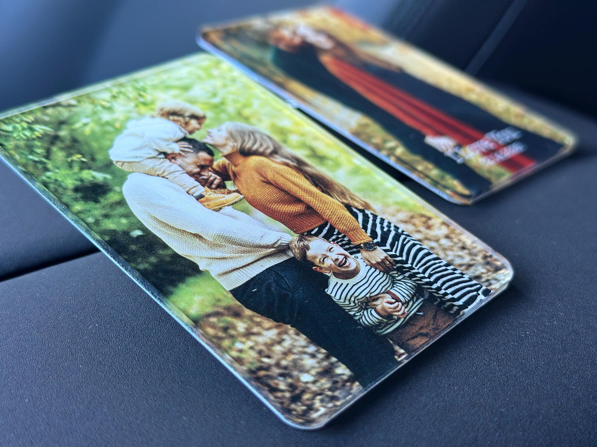 Add Your Own Photo Car Visor Clip, Drive Safe Visor Picture Clip Car Photo Decor, Family Portrait Sun Visor Clip, Picture Frame for Car Gift